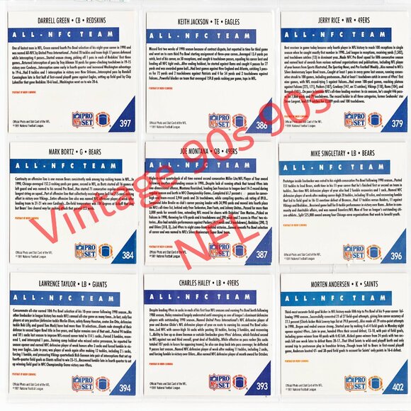 Football Cards Set Lot Pack - Picture 2 of 5